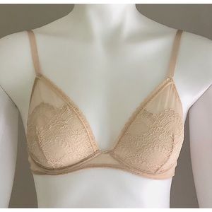NWOT Free People Intimately Nude Lace Bra 💝